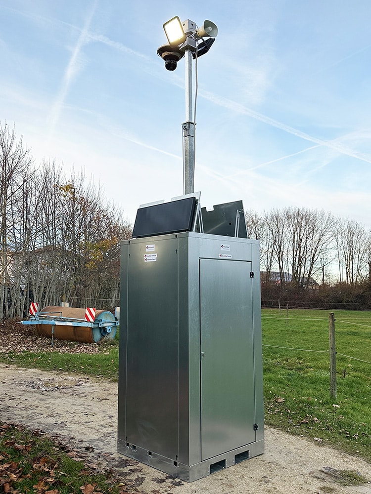 Videoüberwachungsturm - ellwangen CS Direkt