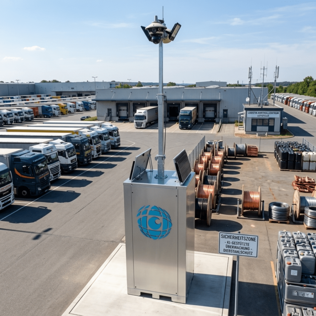 werksgelände überwachung 2 - Logistikzentren, Außenlager & Fuhrparks Videoüberwachung - Logistikzentren, Außenlager & Fuhrparks